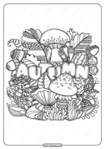 coloriage automne maternelle pdf de la catégorie coloriage automne