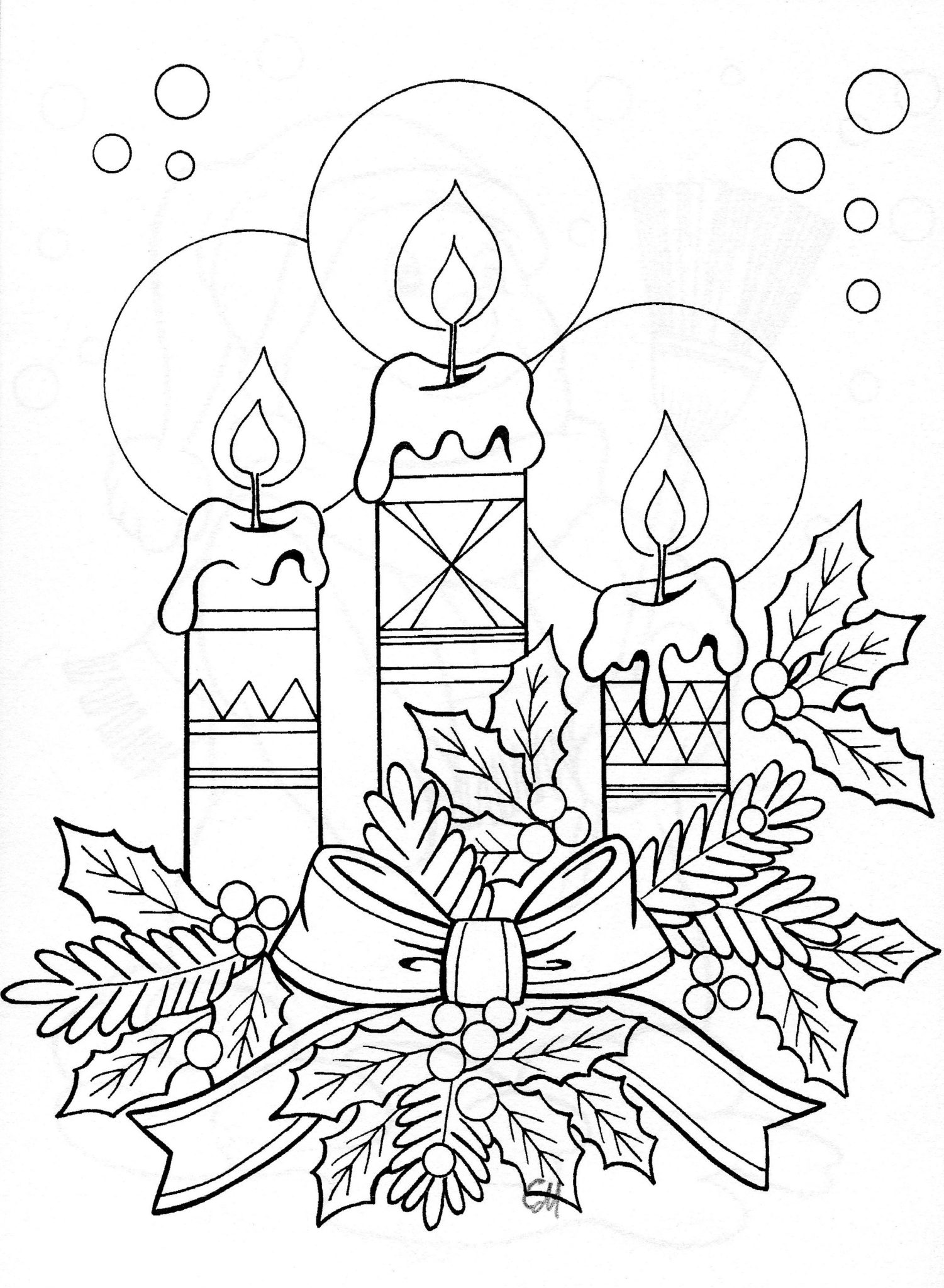 coloriage de noel dessin de noel a colorier en ligne gratuit