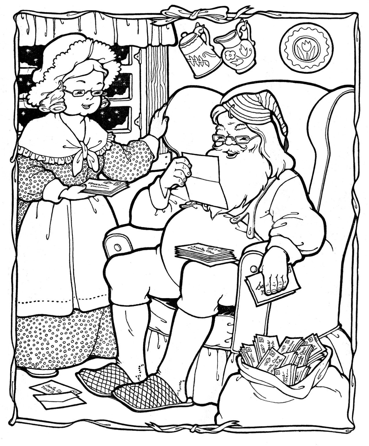 coloriage de noel gratuits à imprimer (Coloriages, Dessins et PDF