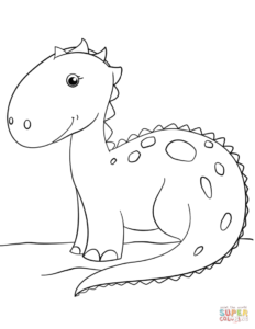 coloriage dinosaure king a imprimer gratuit de la catégorie coloriage dinosaure