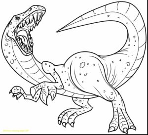 coloriage dinosaure pdf de la catégorie coloriage dinosaure