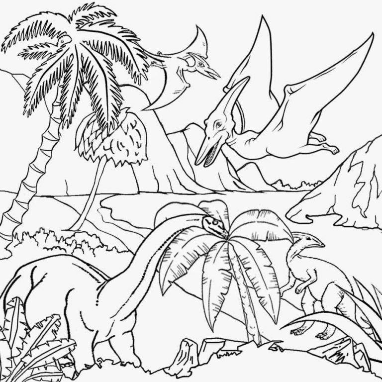 coloriage dinosaure  coloriage en ligne dinosaure effrayant