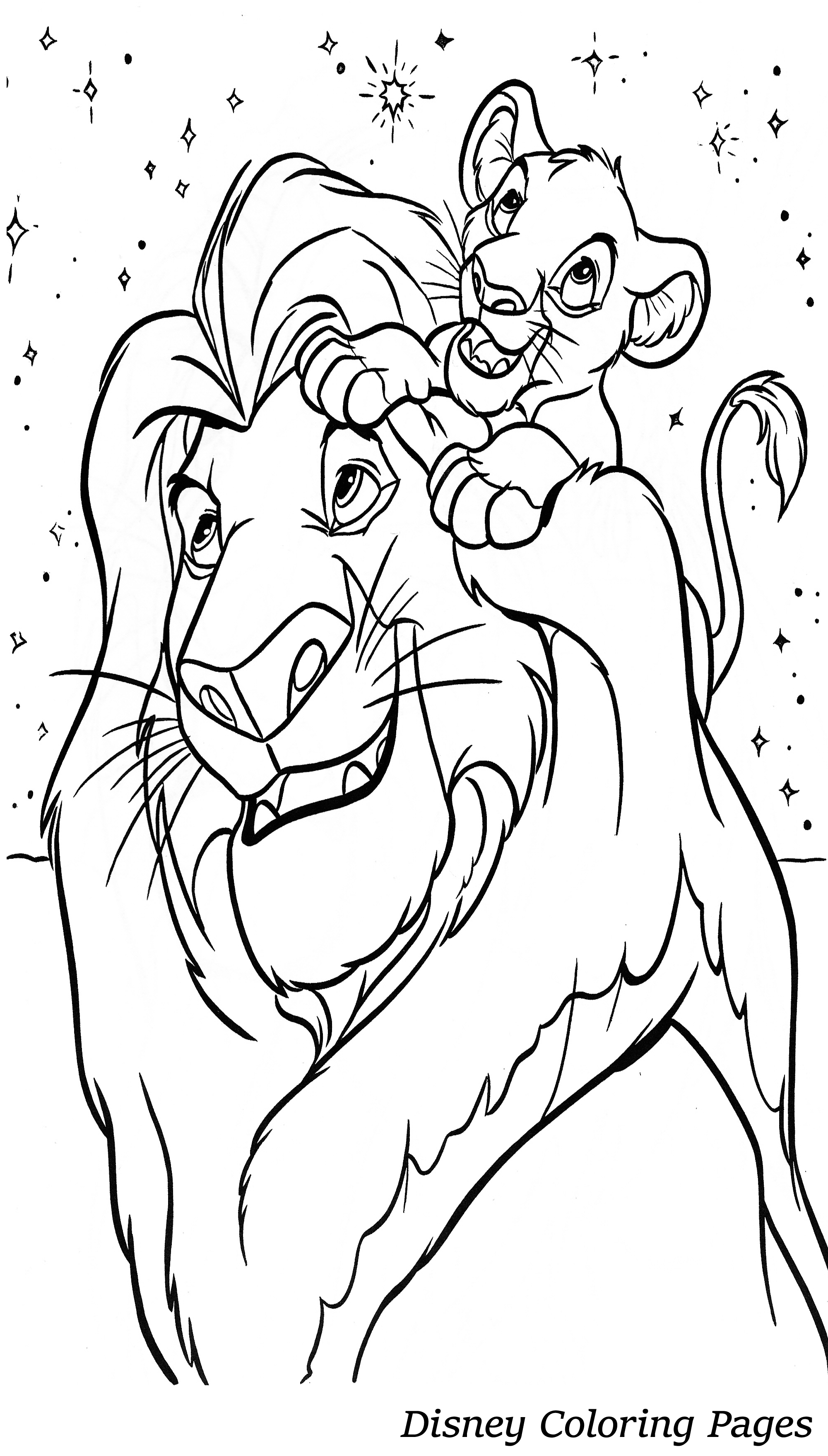 Coloriage Disney Pdf 123Dessins Source 1 Des Dessins Coloriage 