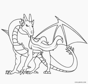 coloriage dragon de la catégorie coloriage dragon