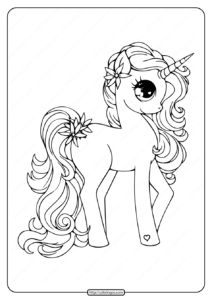 livre coloriage licorne pdf de la catégorie coloriage licorne