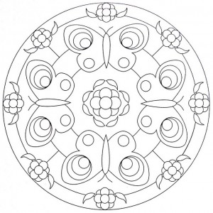 coloriage mandala - coloriage mandala maternelle