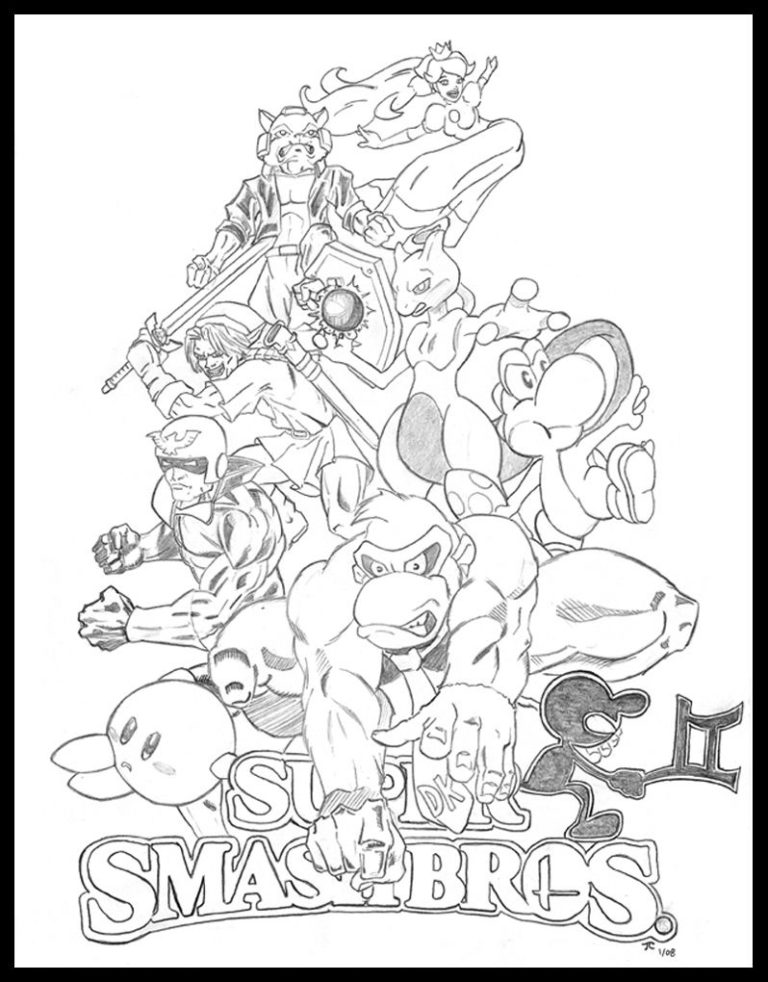 coloriage super mario bros 2 – 123Dessins | Source #1 des Dessins