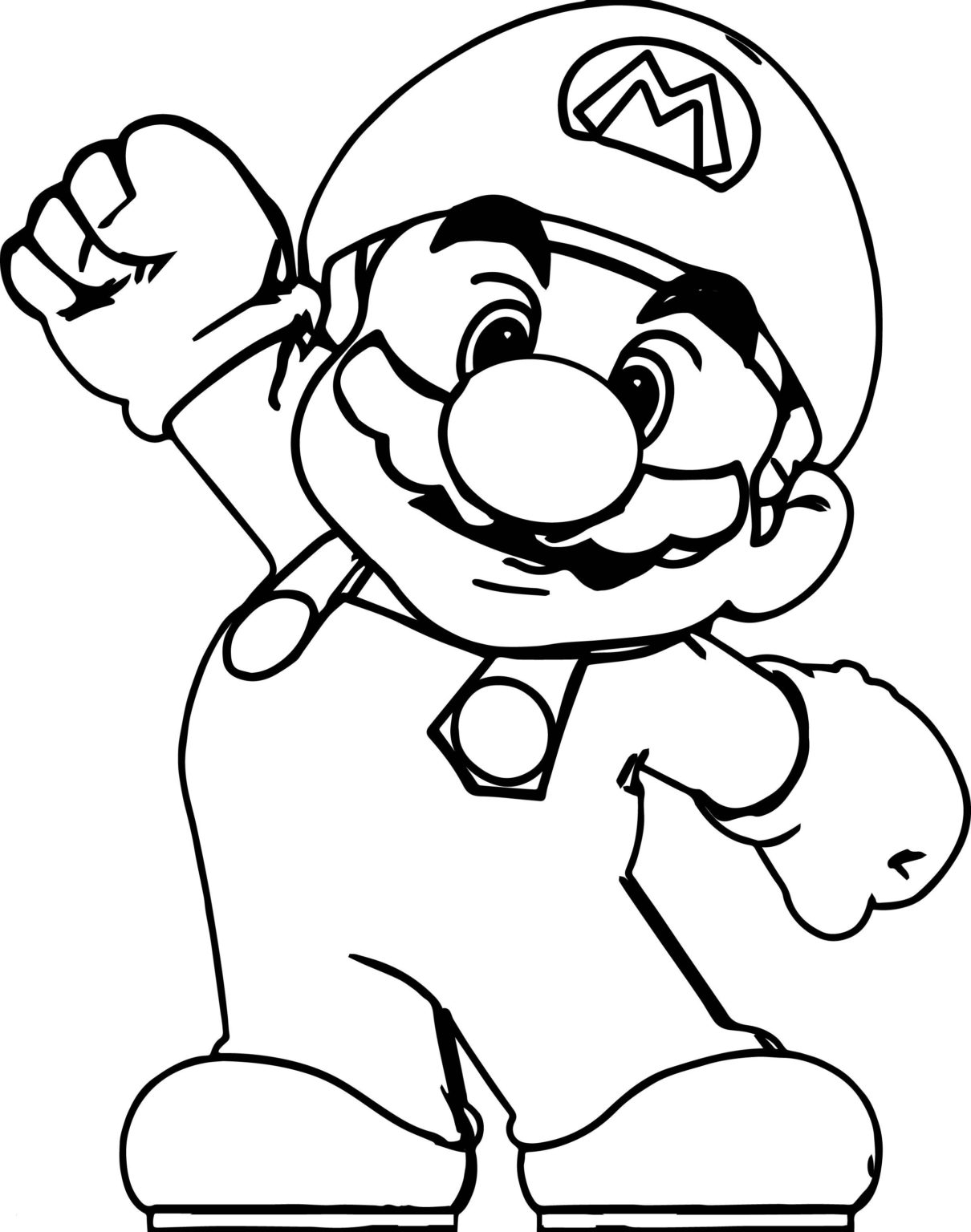 Coloriage Mario Coloriage Super Smash Bros Ultimate Personnages