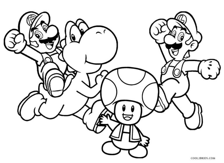 coloriage mario  coloriage mario kart objet