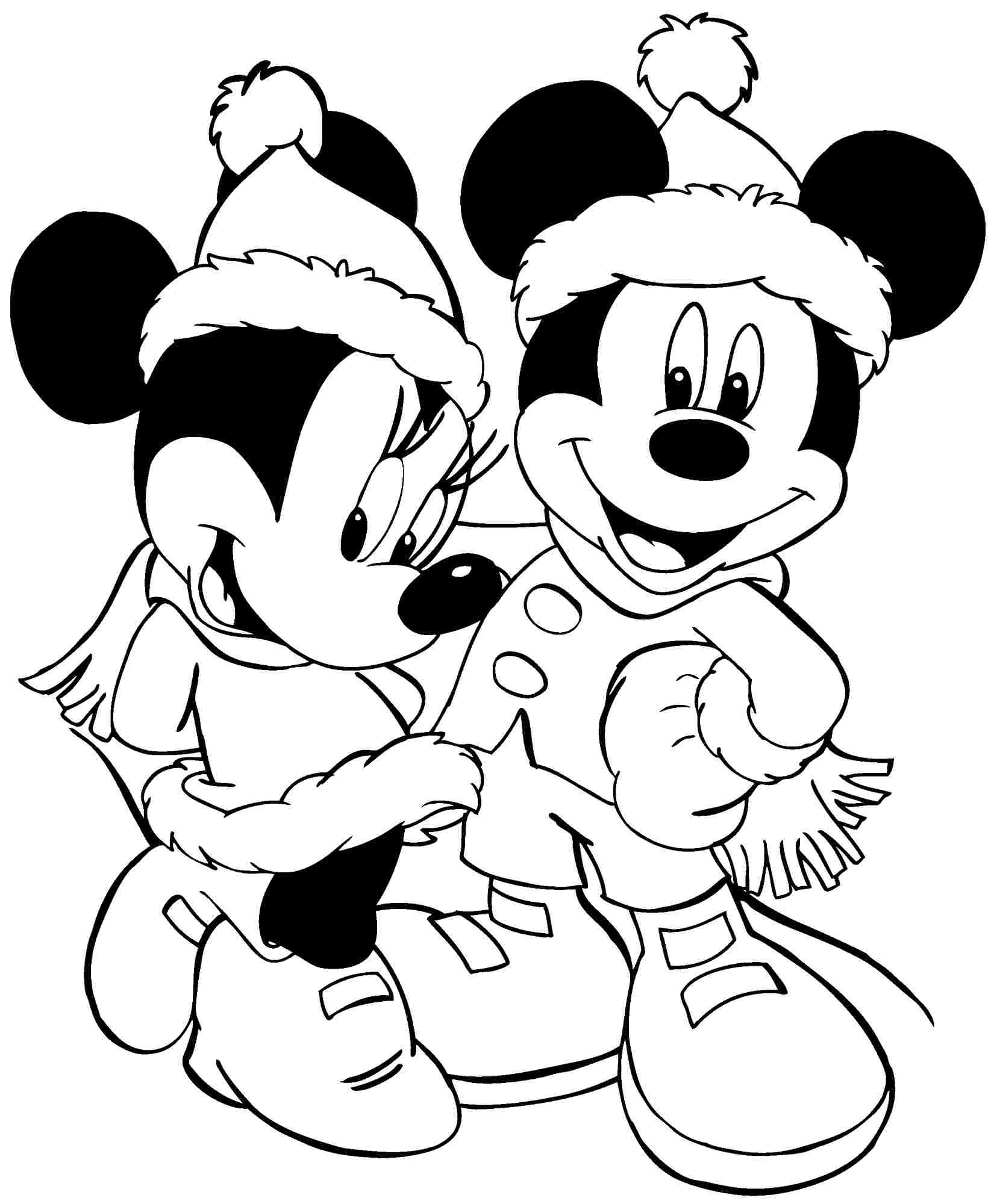 10 Beau De Coloriage Mickey Noel Collection Coloriage Coloriage Porn 