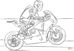 coloriage moto gp a imprimer gratuit de la catégorie coloriage moto