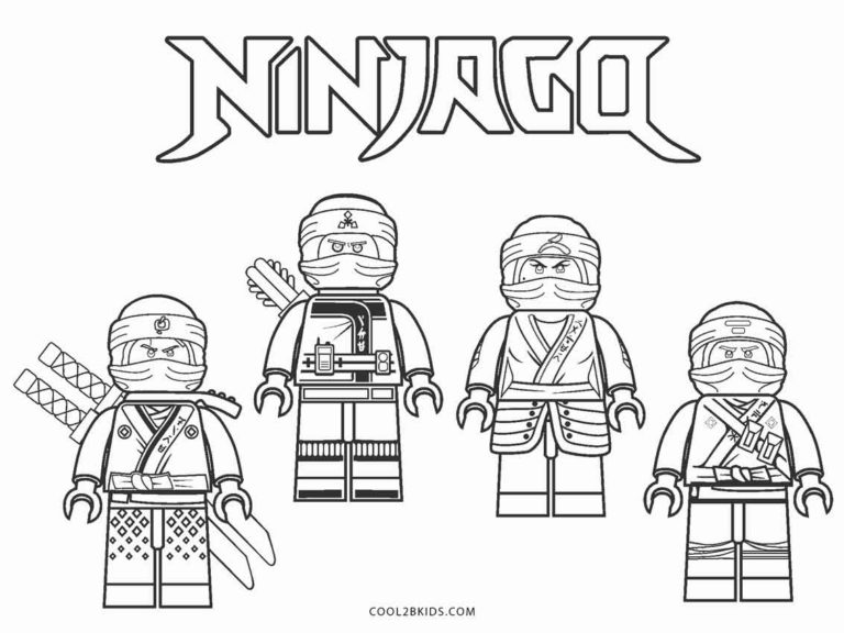 coloriage ninjago  coloriage ninjago lloyd garmadon