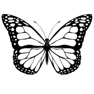 coloriage papillon à imprimer gratuit de la catégorie coloriage papillon