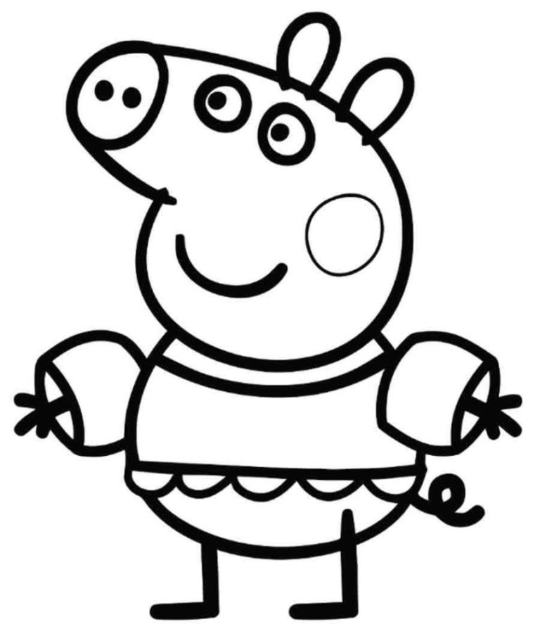 coloriage peppa pig gratuits à imprimer (Coloriages, Dessins et PDF