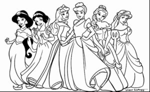 coloriage princesse pdf de la catégorie coloriage princesse