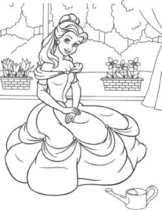 dessin a imprimer princesse disney gratuit de la catégorie coloriage princesse disney