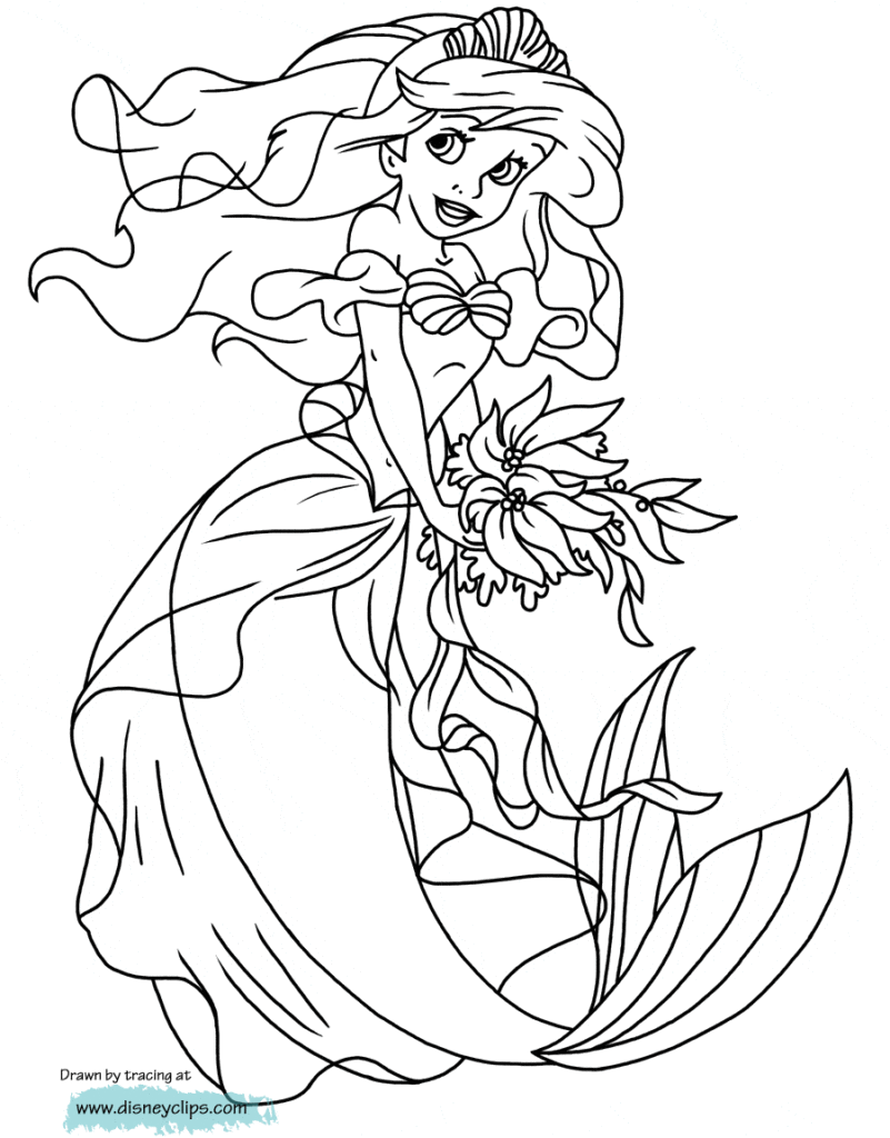 coloriage sirene  coloriage les sirènes de mako