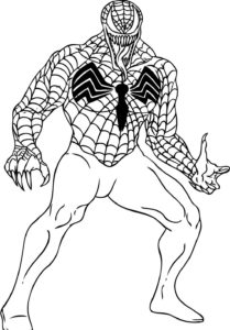 coloriage spiderman maternelle de la catégorie coloriage spiderman