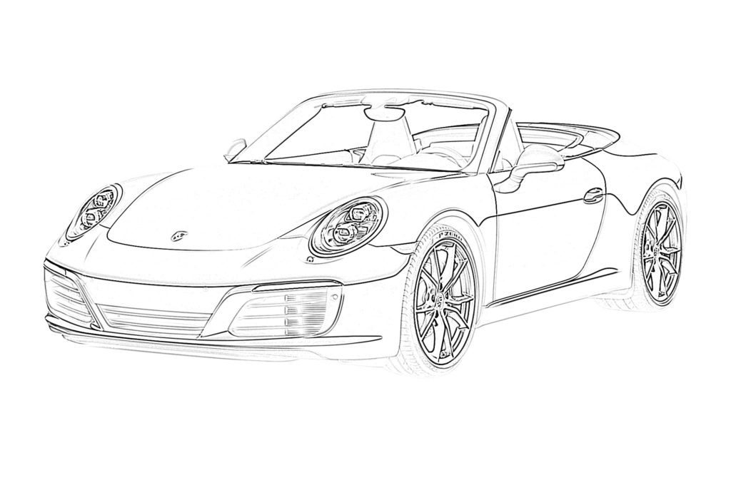 coloriage voiture gratuits à imprimer (Coloriages, Dessins et PDF