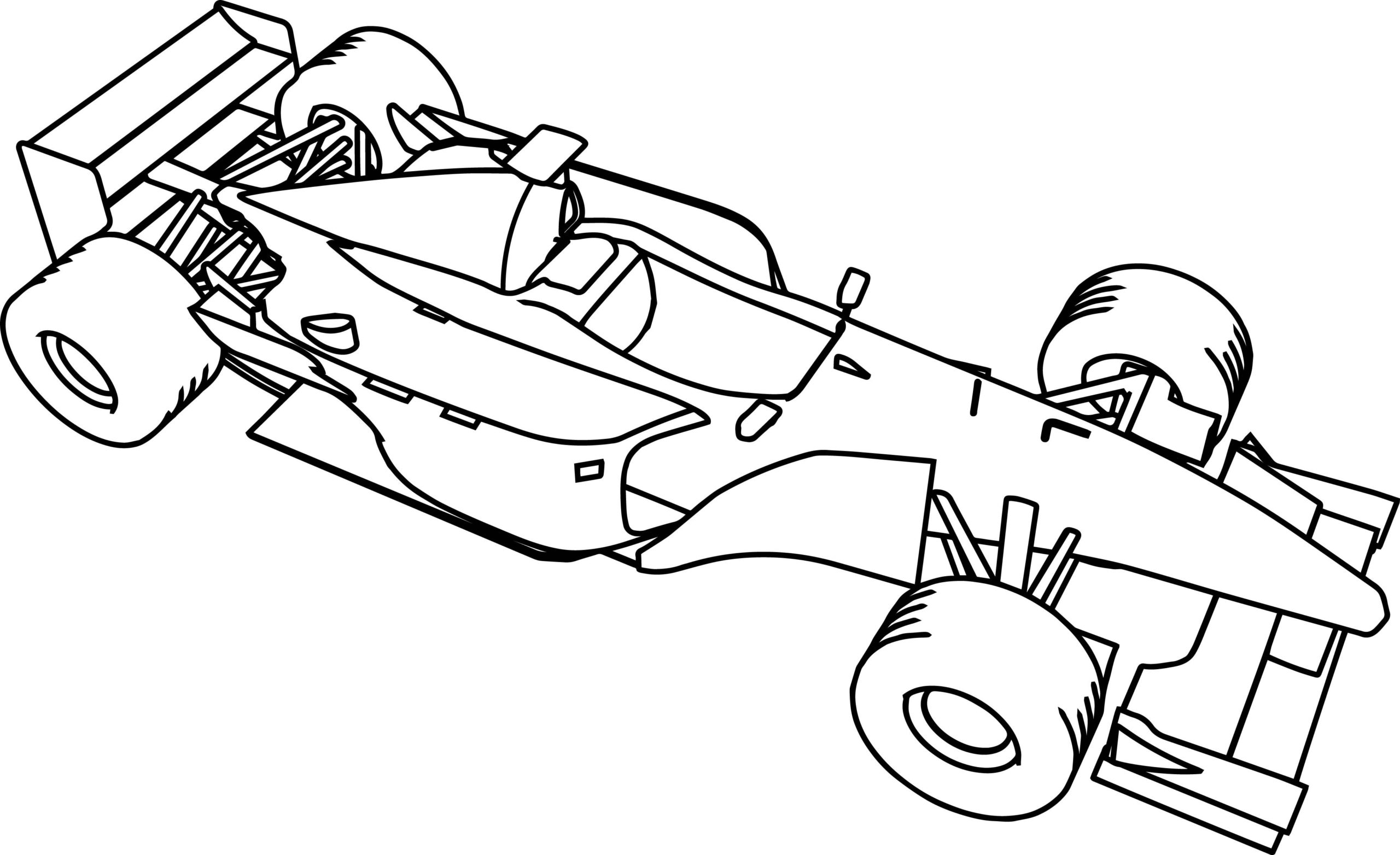 coloriage voiture  coloriage voiture de course formule 1